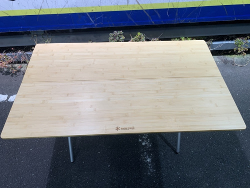 ワンアクションテーブルのちゃぶ台