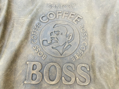 レザージャケットのボス