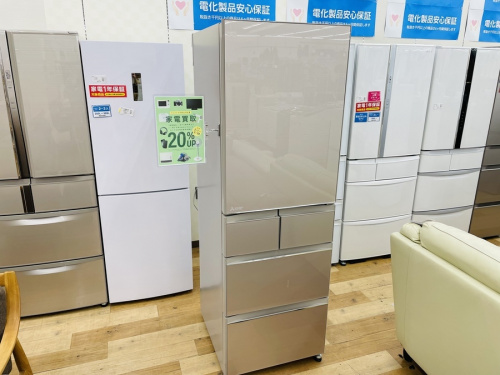 生活家電の冷蔵庫