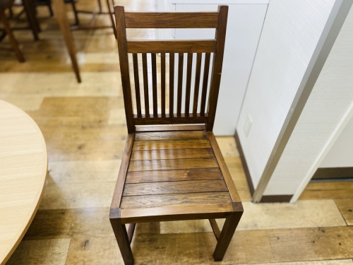 ダイニング5点セットのオールドチーク