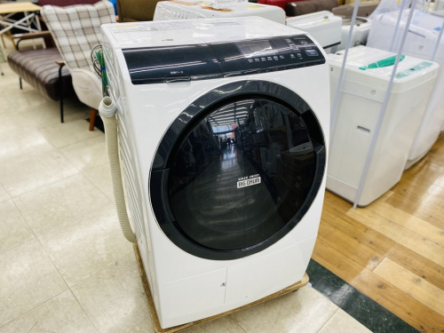 生活家電の洗濯乾燥機