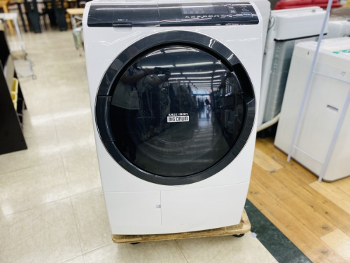 洗濯乾燥機の日立