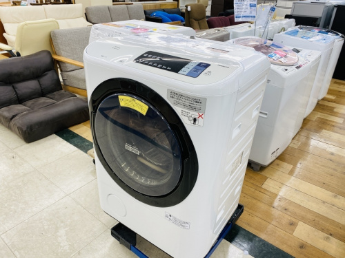 生活家電の洗濯乾燥機