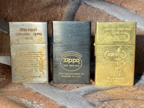 ZIPPO 1932レプリカが3点買取入荷しました！｜リサイクルショップの
