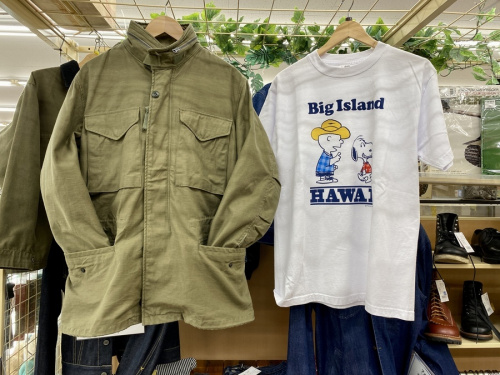 メンズファッションのM-65