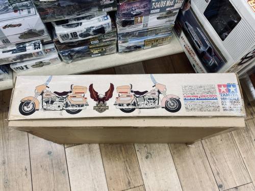 プラモデルのハーレーダビッドソン