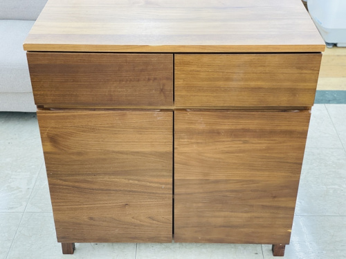 無印良品のキャビネット