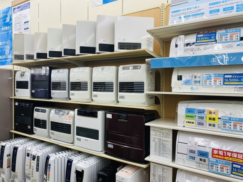 ストーブの遠赤外線ヒーター
