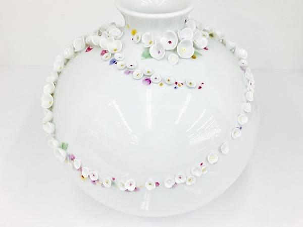 Meissen(マイセン)の花瓶 スノーボールが買取入荷！【摂津店