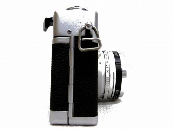 1972年発売、CANON(キャノン)のフィルムカメラ、Canonet QL-17 G