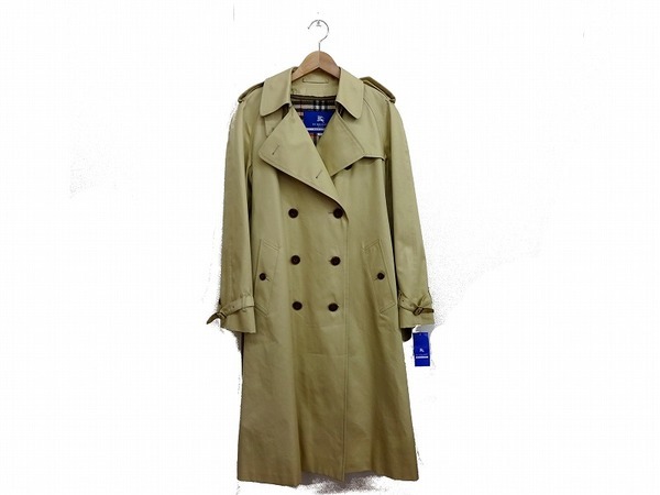 春物衣類買取スタート！BURBERRY BLUE LABELのトレンチコートが未使用