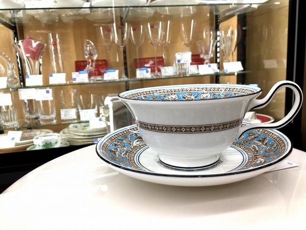 Wedgwood(ウェッジウッド)のカップアンドソーサー、フロレンティーン