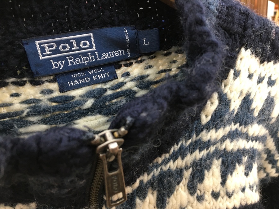 POLO RALPH LAUREN（ラルフローレン）のカウチンニットジャケットが