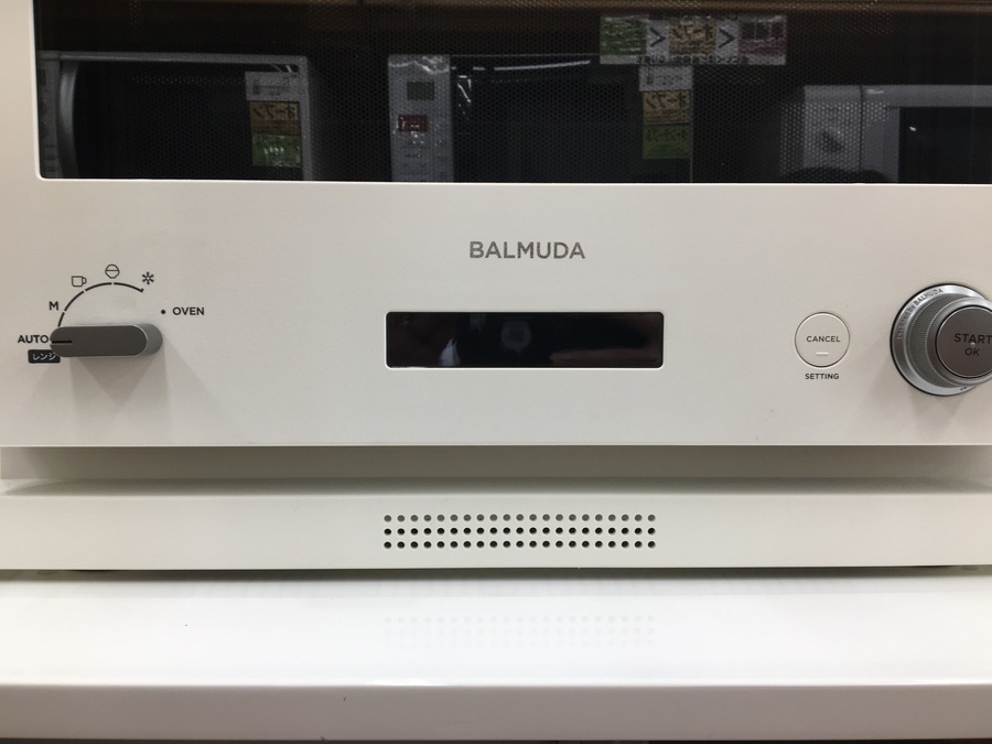 ☆リユースのサカイつくば店☆TK6199 BALMUDA オーブンレンジ K04A-WH