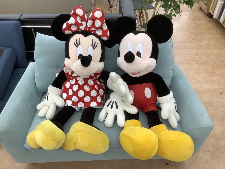 ミッキー ミニー ぬいぐるみ 特大 ミッキー ミニー ぬいぐるみ 特大 大きめサイズのミッキー&ミニー