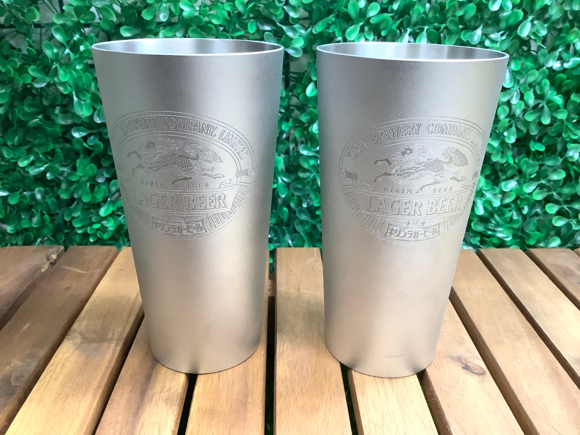 キリンラガービール110周年記念錫製タンブラー入荷しました