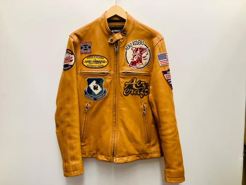 ワッペン良すぎ！！】AVIREX(アヴィレックス)レザージャケットが入荷