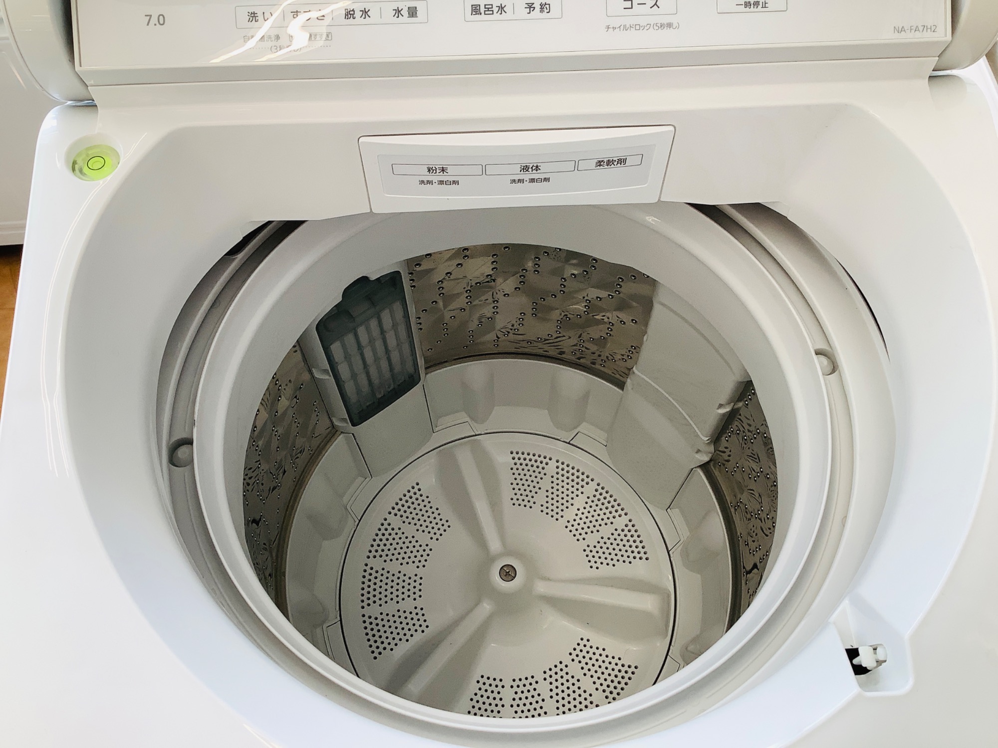 泡の力で強力洗浄！】Panasonic(パナソニック)の23年製縦型洗濯機が新