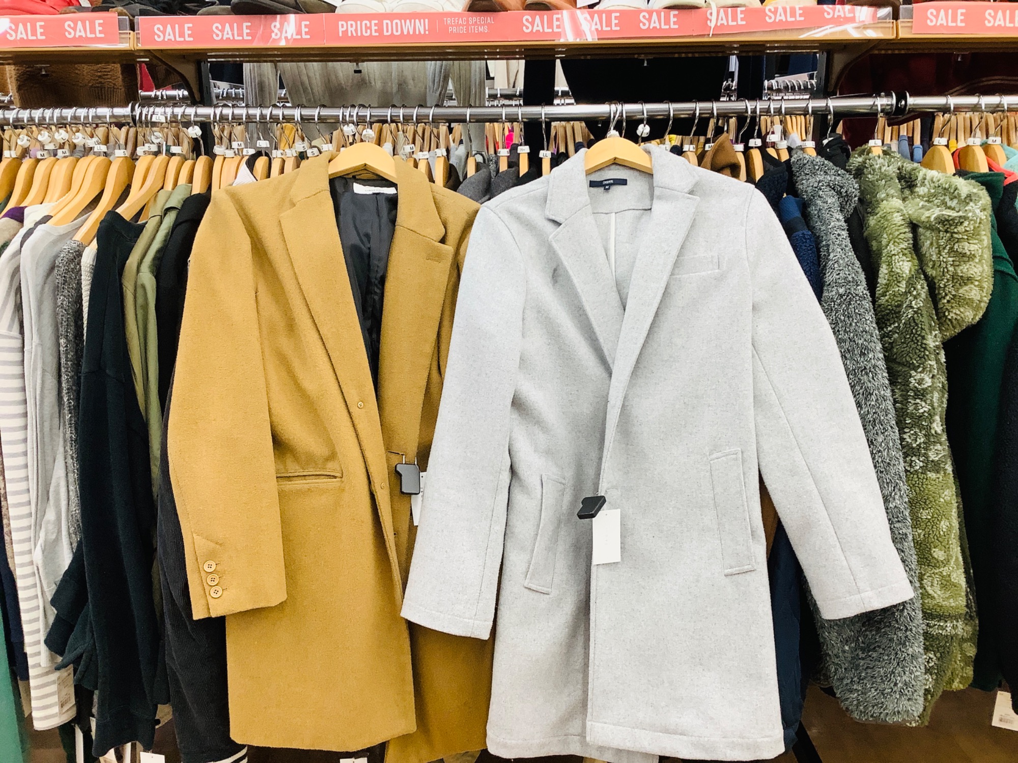 冬物衣類セール中！】表示価格より最大50％OFF！セール内容をチラ見せ