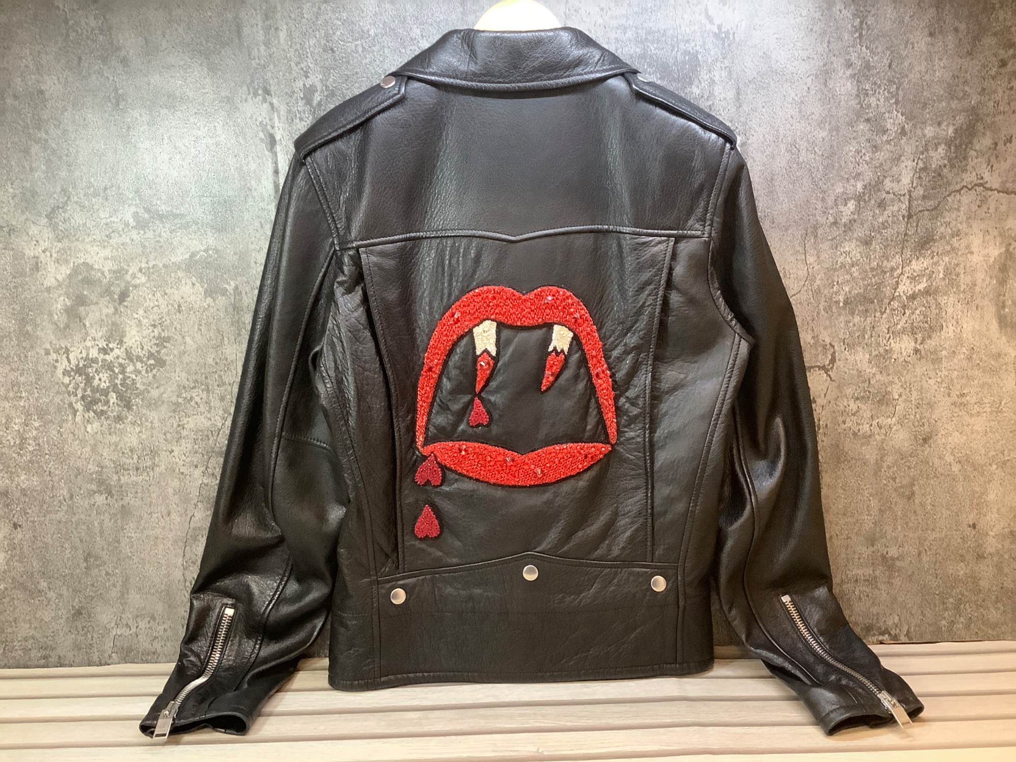 SAINT LAURENT 17SS ブラッドラスターダブルライダースジャケット AWESOME by BRING原宿 | 【アイテム詳細】