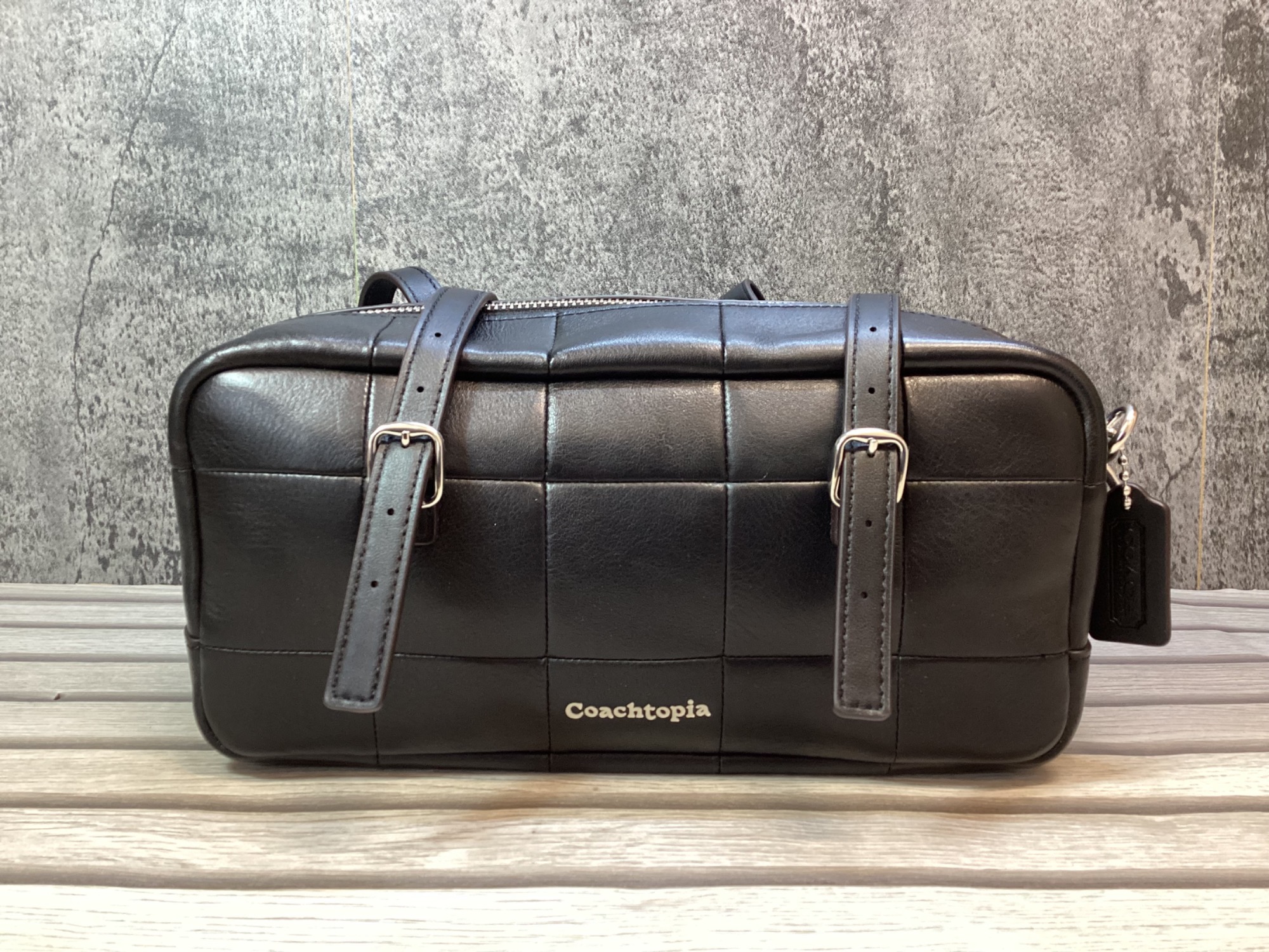 新品 コーチCoach エース サッチェル 2WAYレザー ハンド バッグ
