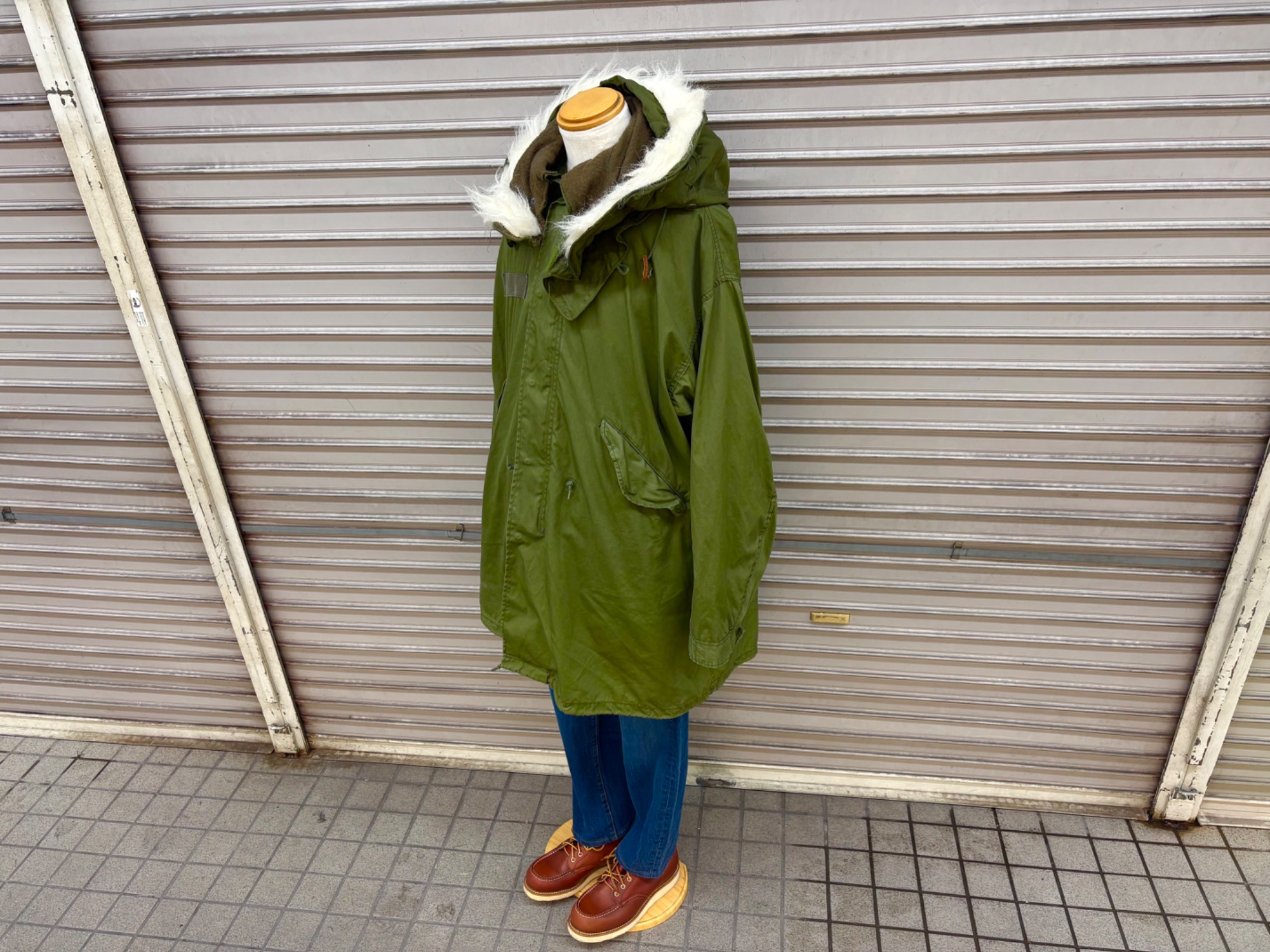 王道ヴィンテージ】M-65フィッシュテールパーカーが新入荷いたし