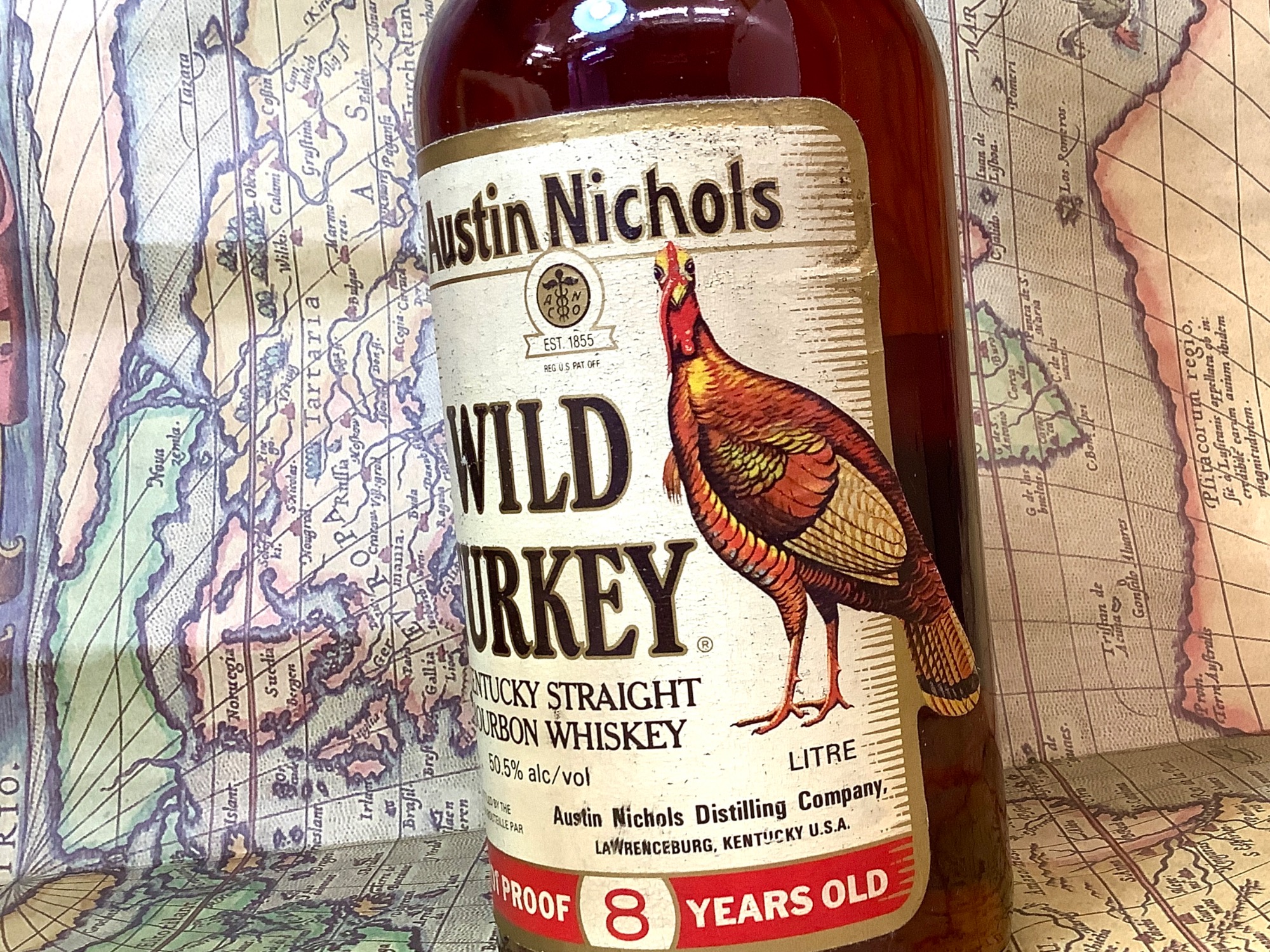 WILD TURKEY 8年　旧ボトル WILD TURKEY (ワイルドターキー) 8年 旧ボトル 高価買取致しまし