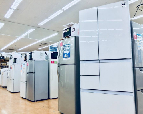 生活家電の中古冷蔵庫