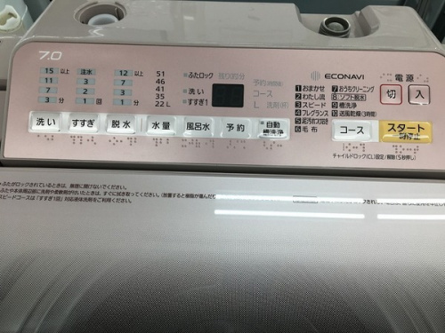 全自動洗濯機のPanasonic