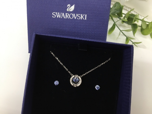 バングルのピアス・ネックレスセット