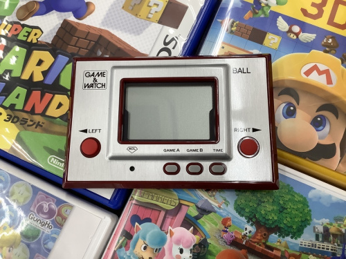 ゲームのGAME&WATCH
