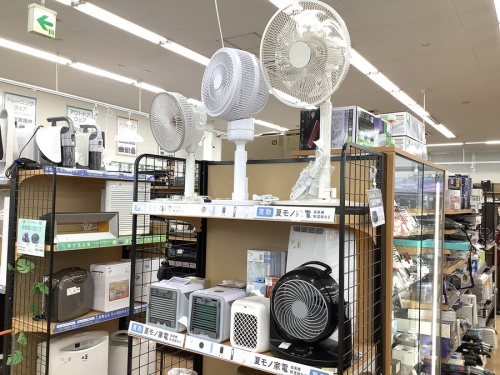 季節家電の扇風機