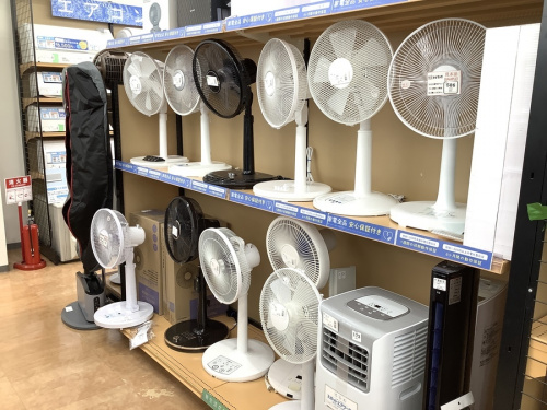 扇風機のエアコン