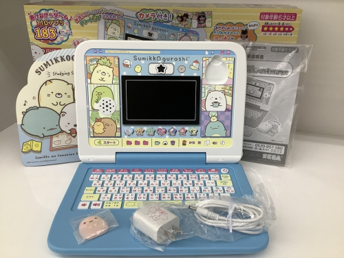 女の子おもちゃのすみっこぐらしパソコンプレミアムプラス