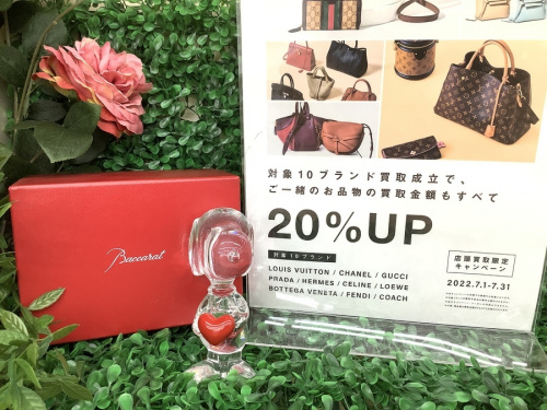 ガラス小物のハートスヌーピー