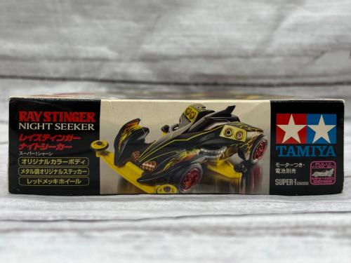 TAMIYA】ミニ四駆 レイスティンガー ナイトシーカー スーパー1シャーシ TAMIYA】ミニ四駆 レイスティンガー ナイトシーカー スーパー1シャーシ