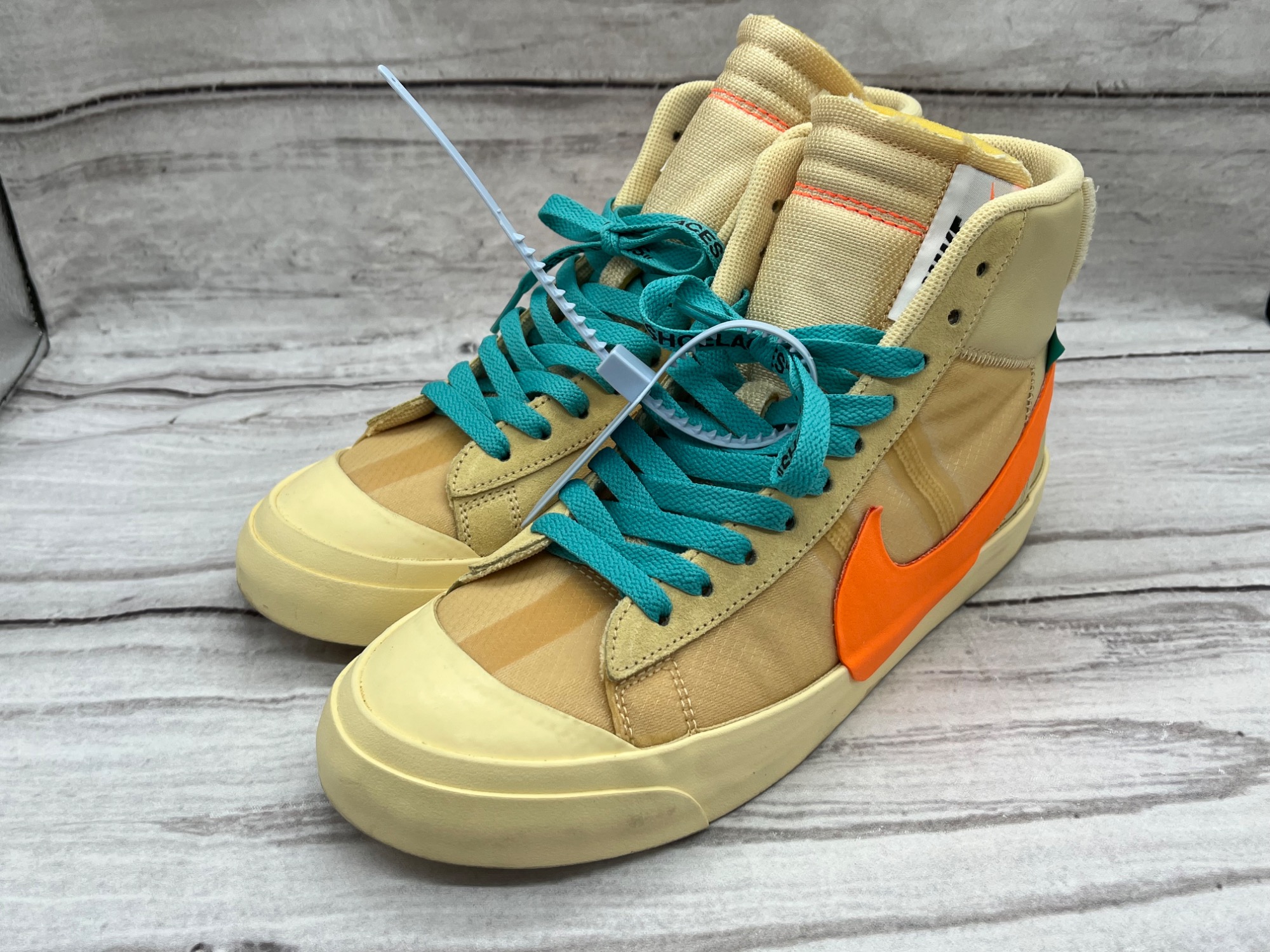 NIKE×off-white セットアップ ベージュ L Nike Off White ナイキオフホワイトトラックスーツセットアップ