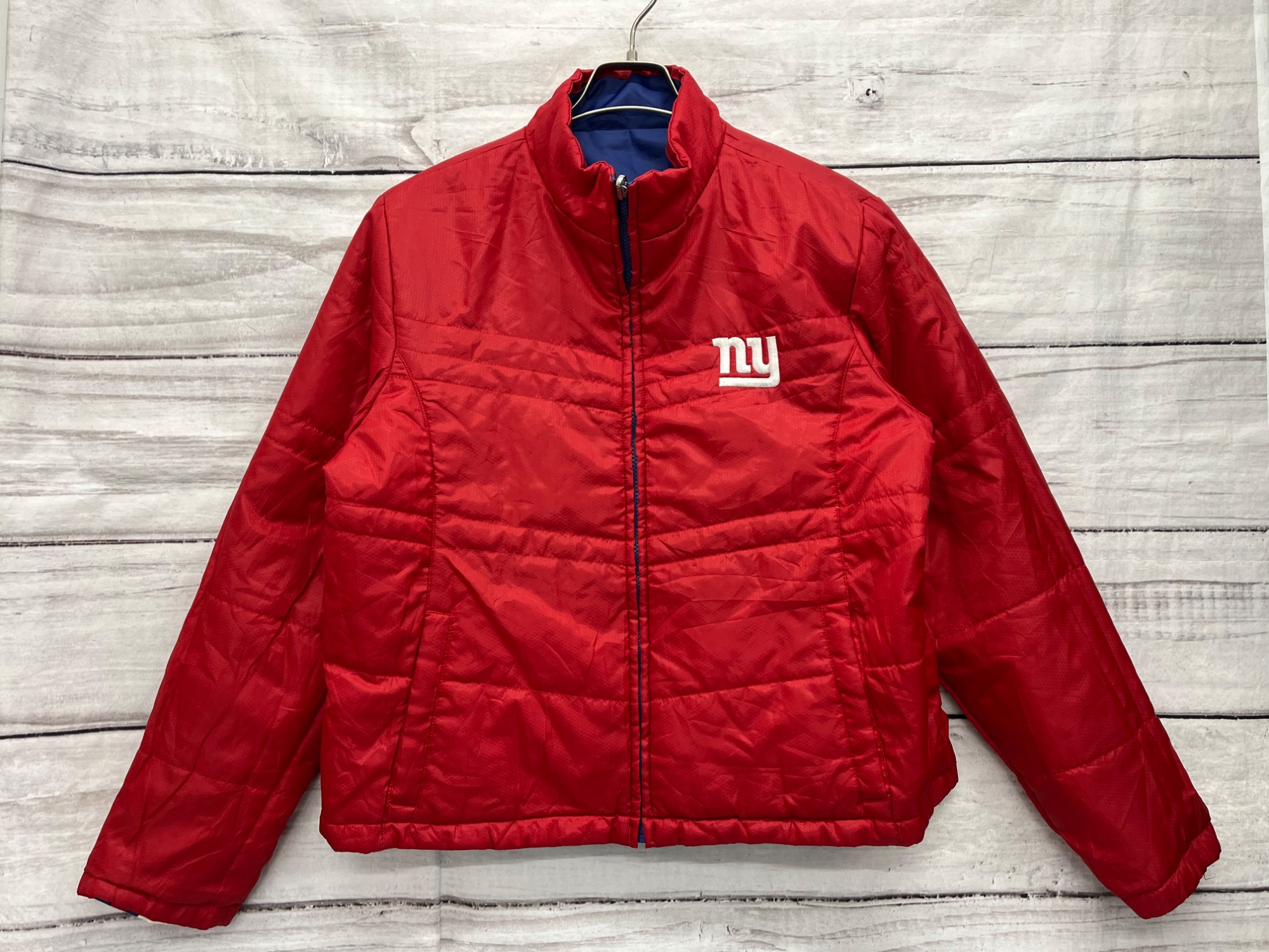 NFL】ニューヨークジャイアンツ リバーシブルジャケット ネイビー