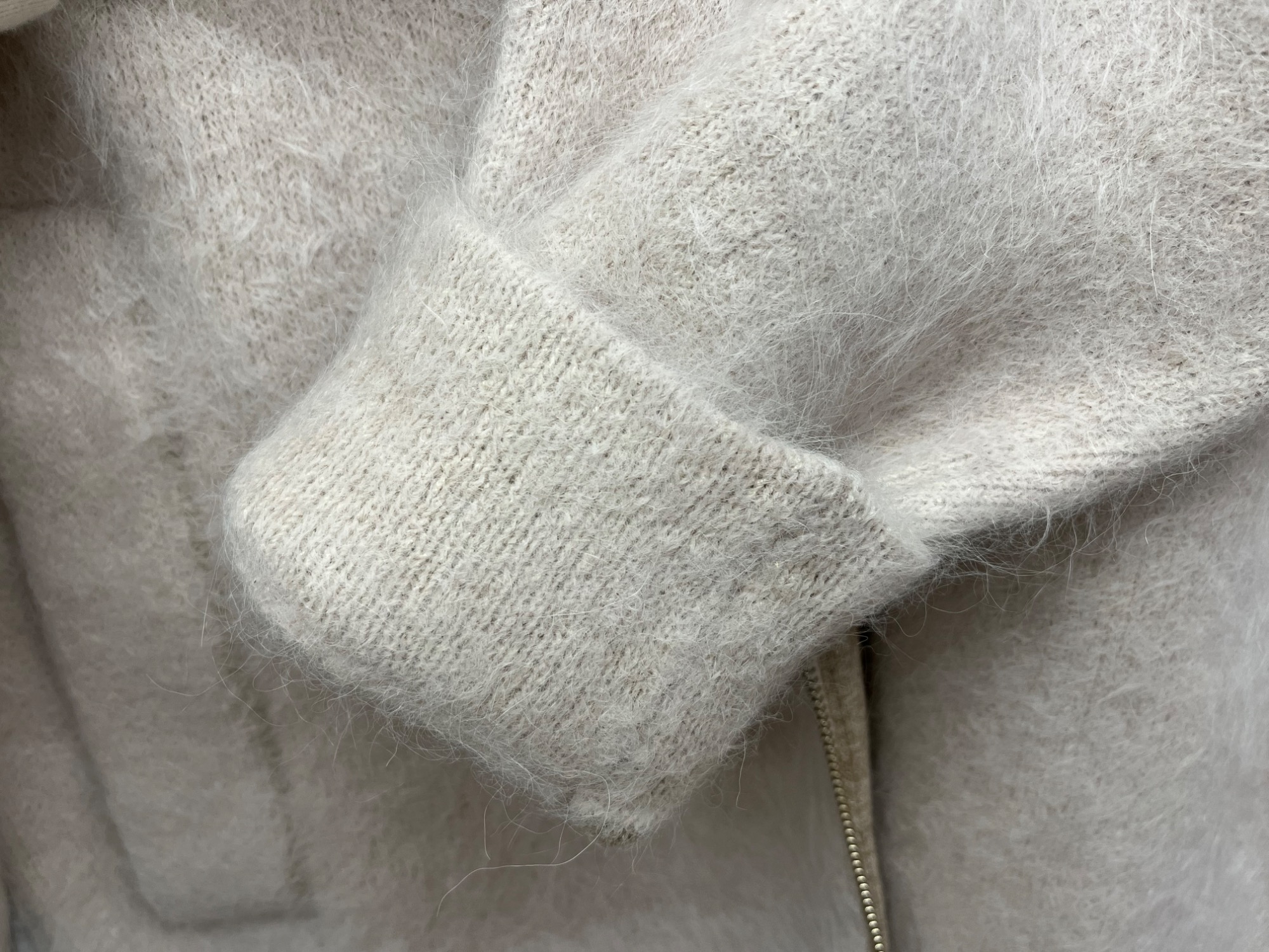 Snidel/スナイデル】レディース アルパカシャギージップコート