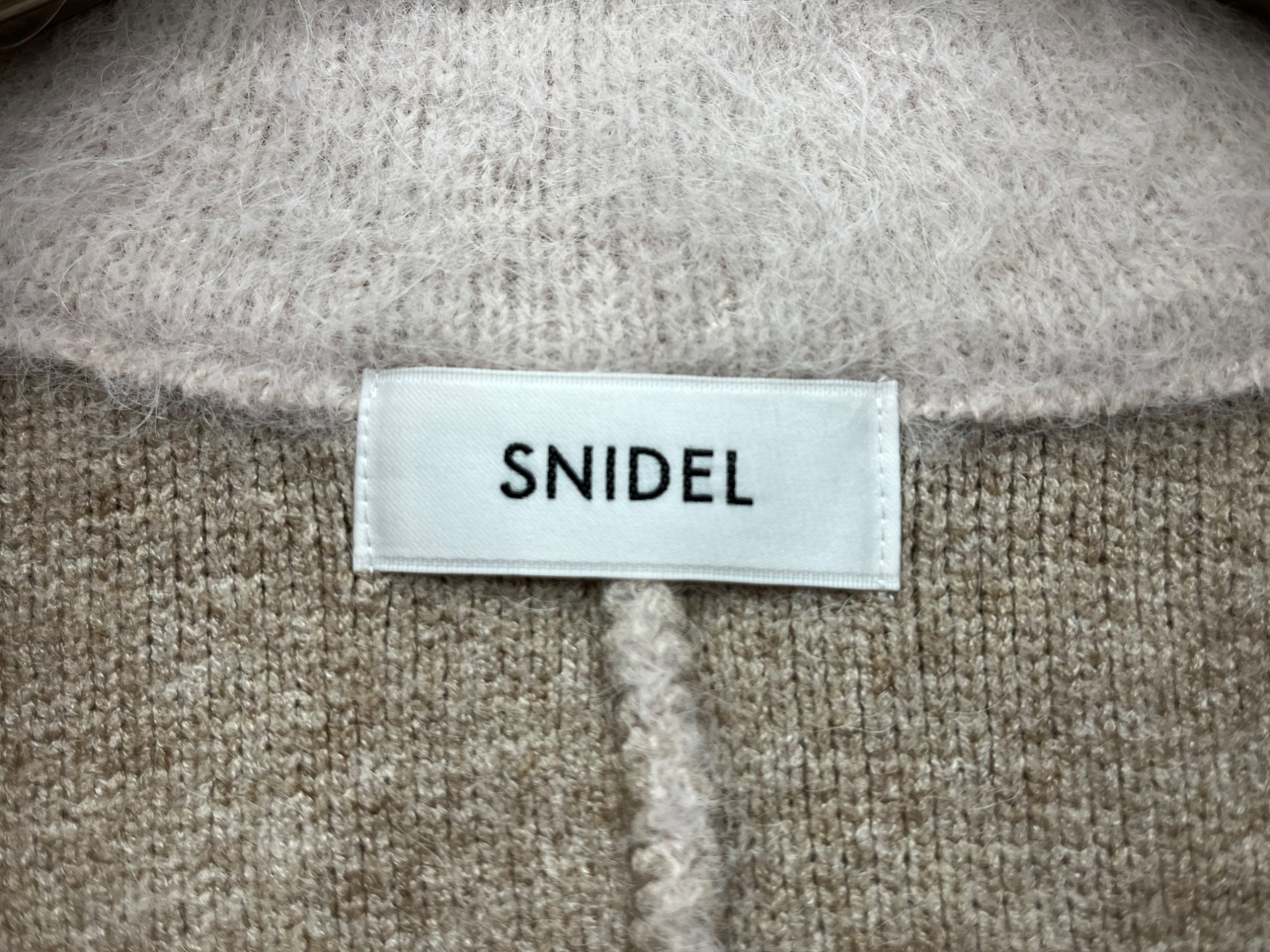 Snidel/スナイデル】レディース アルパカシャギージップコート
