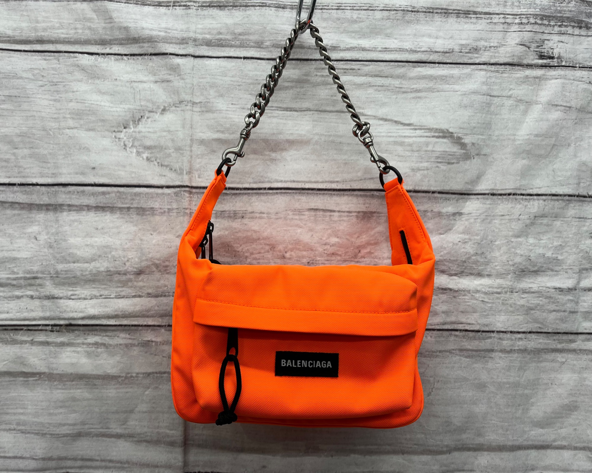 BALENCIAGA/バレンシアガ】チェーンショルダーバッグ 741080 オレンジ