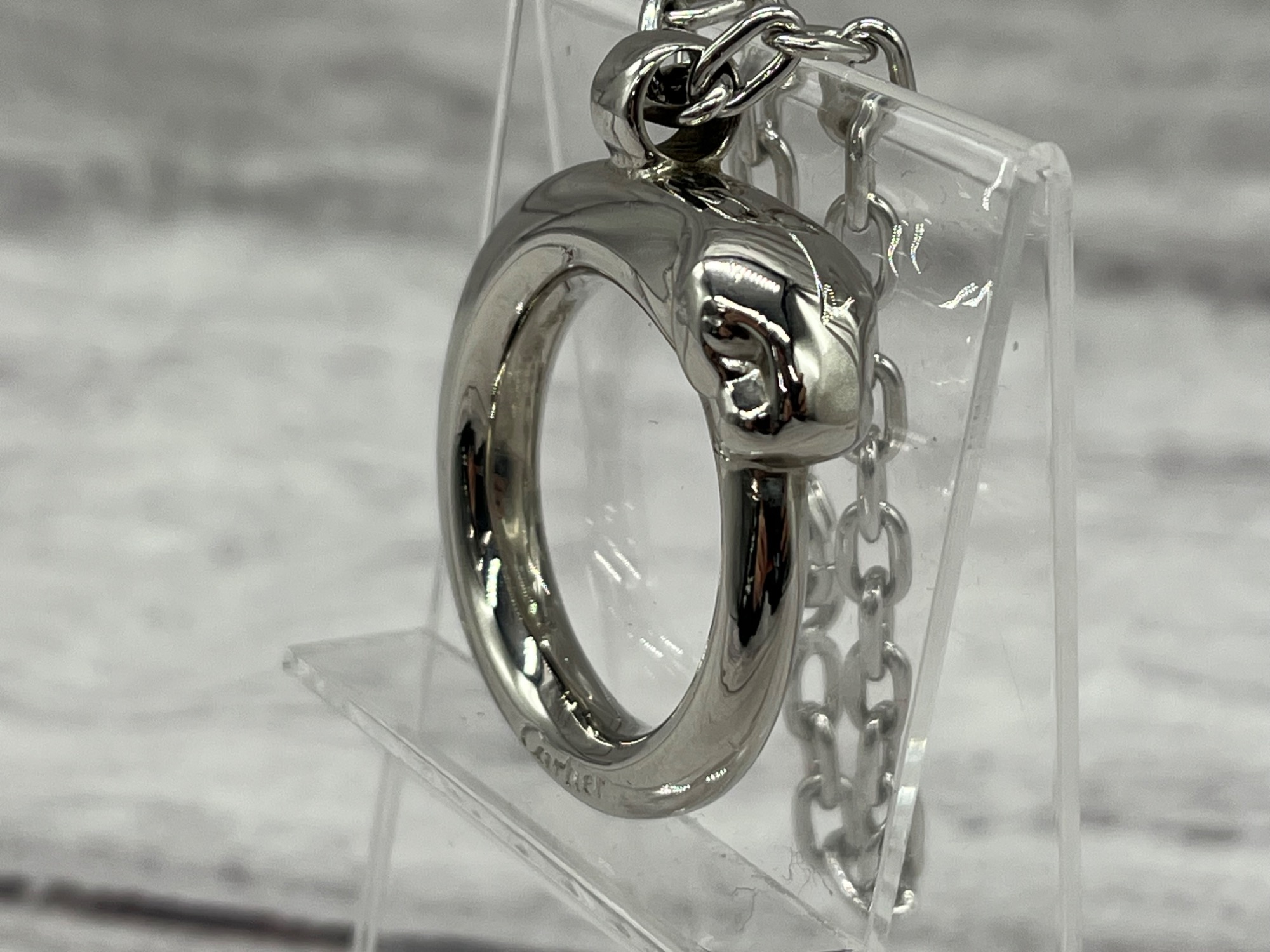 Cartier/カルティエ】 キーホルダー パンサーモチーフチャーム のご