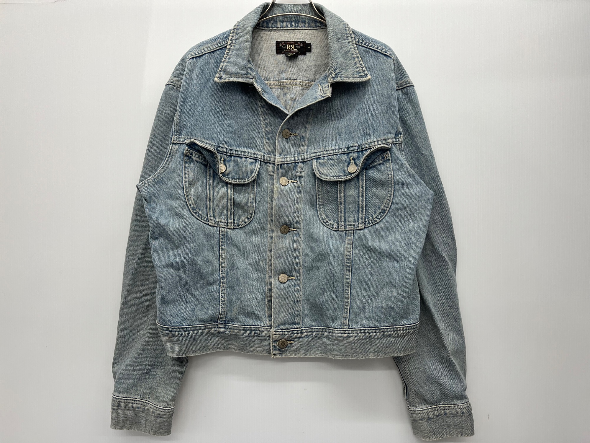RRL/ダブルアールエル】デニムジャケット 三ツ星タグ 90's のご紹介