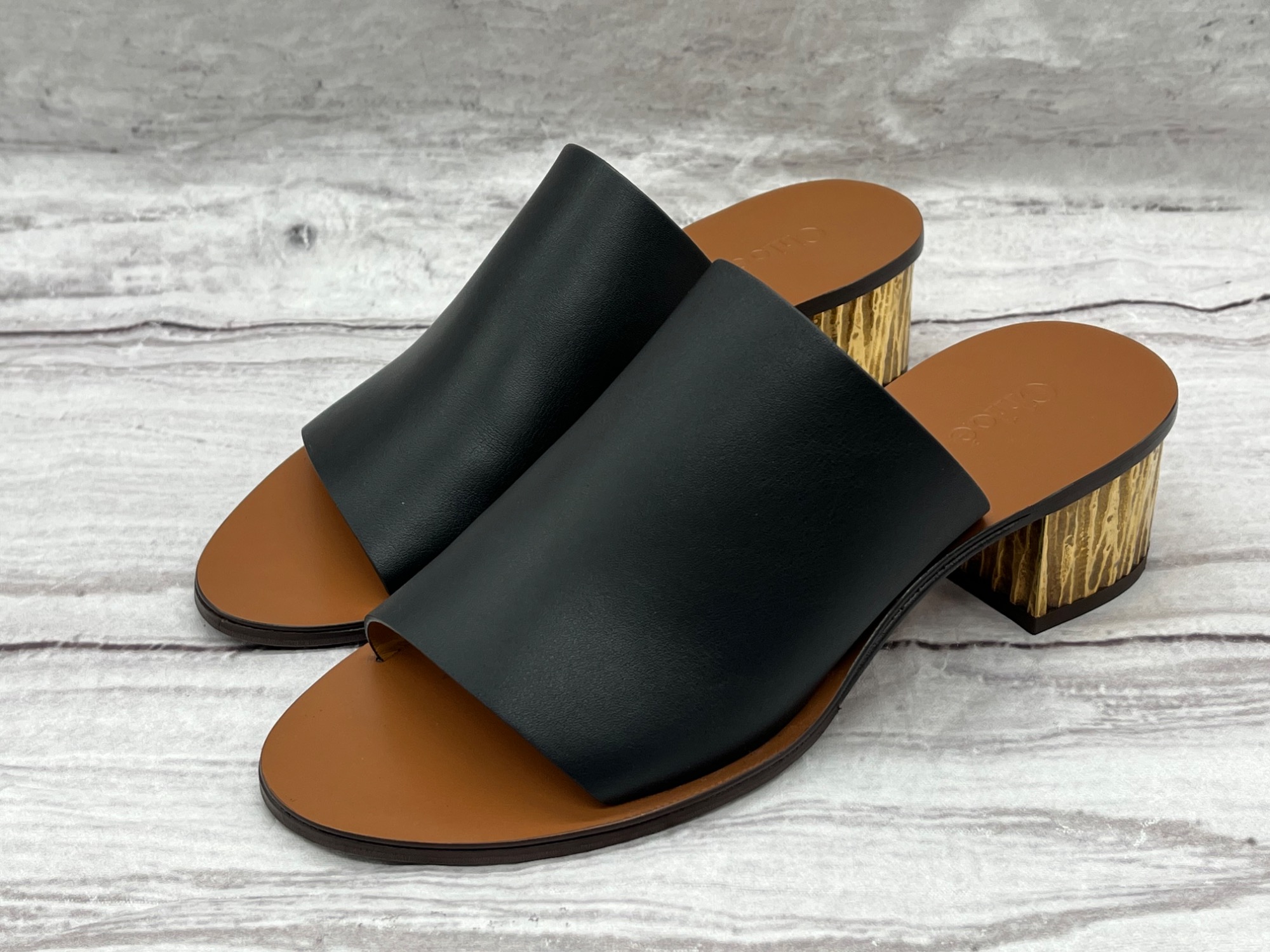 Chloé/クロエ】レディース ミュールサンダル CH30042 ブラック