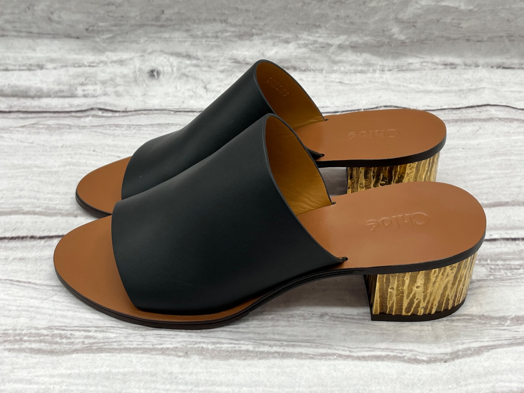 Chloé/クロエ】レディース ミュールサンダル CH30042 ブラック