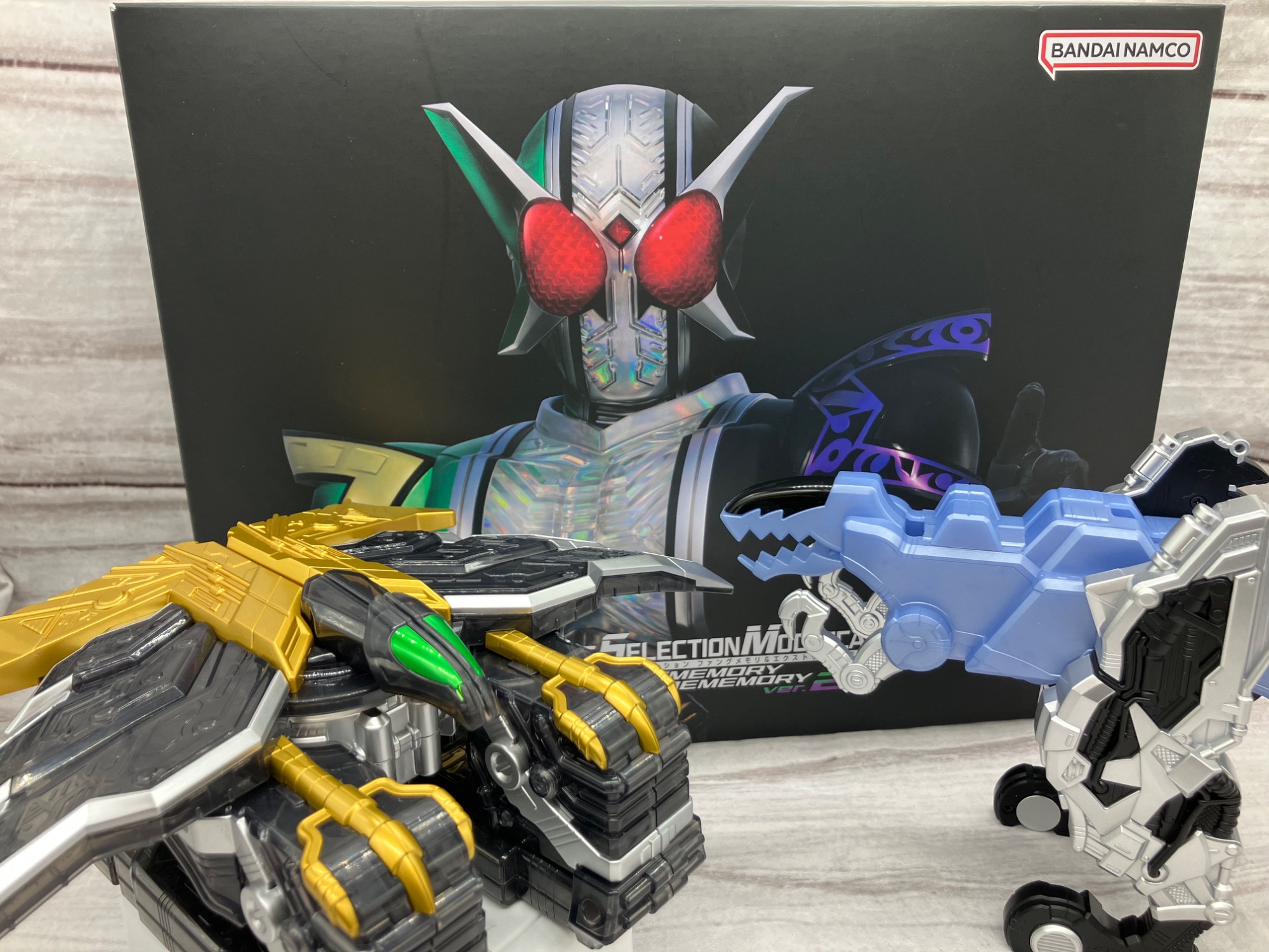 仮面ライダーW】CSMファングメモリ＆エクストリームメモリver.2 のご