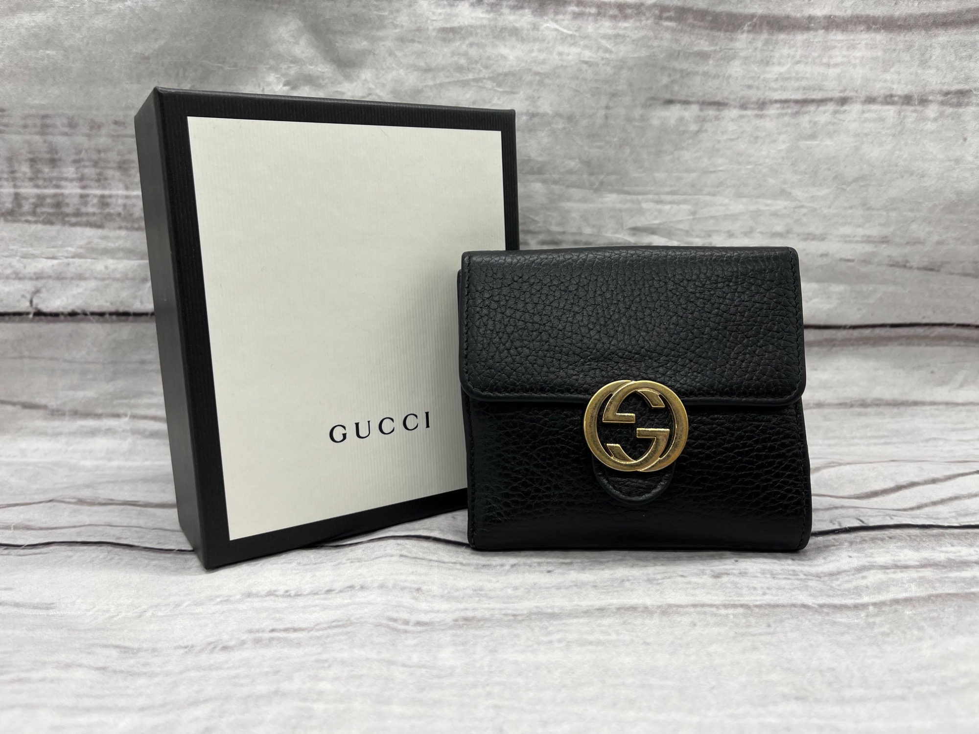 【トレファク松原店】GUCCI（グッチ）2つ折り財布のご紹介です！ GUCCI/グッチ】2つ折り財布 Wホック/インターロッキングGのご紹介