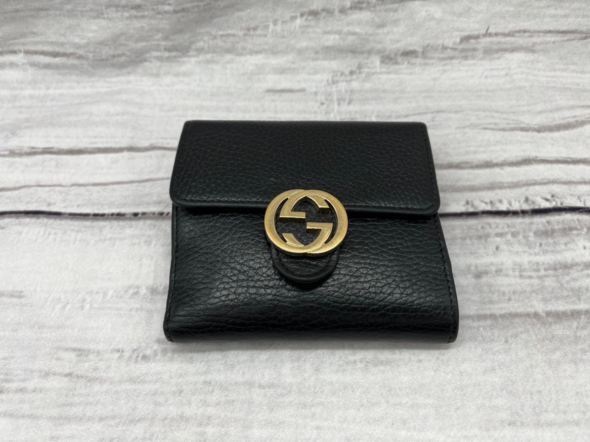 【トレファク松原店】GUCCI（グッチ）2つ折り財布のご紹介です！ GUCCI/グッチ】2つ折り財布 Wホック/インターロッキングGのご紹介
