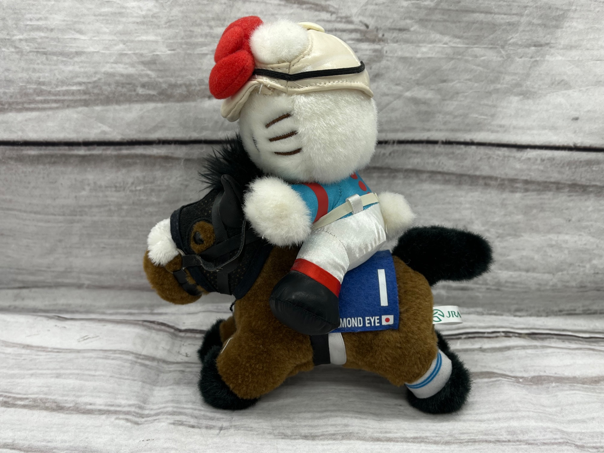✨超希少‼️超レア✨Sanrio サンリオJRA お馬deキティちゃん　ぬいぐるみ JRA×Sanrio/ジェイアールエー×サンリオ】ぬいぐるみ お馬deキティ