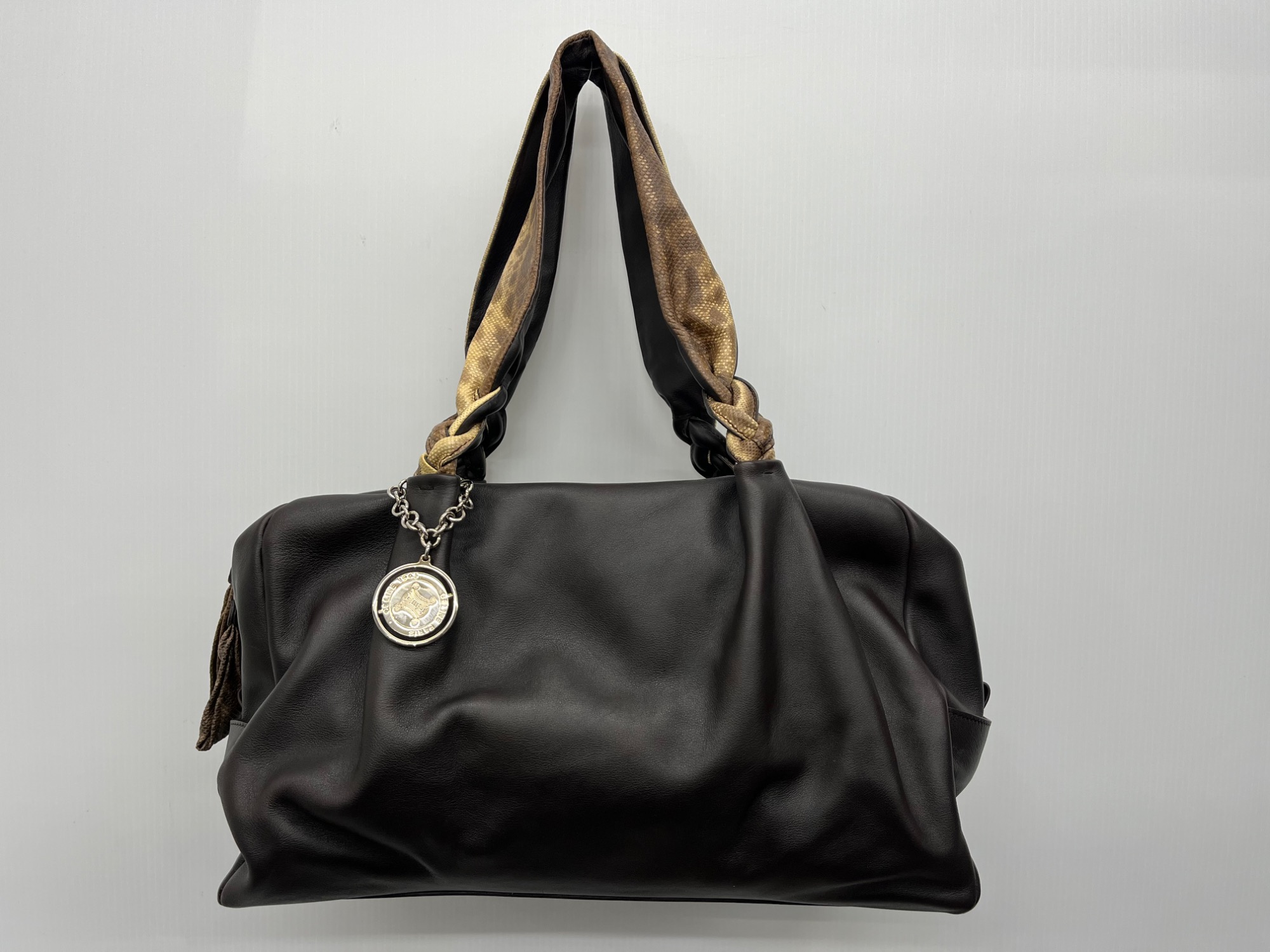 CELINE/セリーヌ】レザーハンドバッグ パイソン《SC-CE-0098》 のご